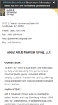 Mobile Screenshot of ablefinancialgroup.com